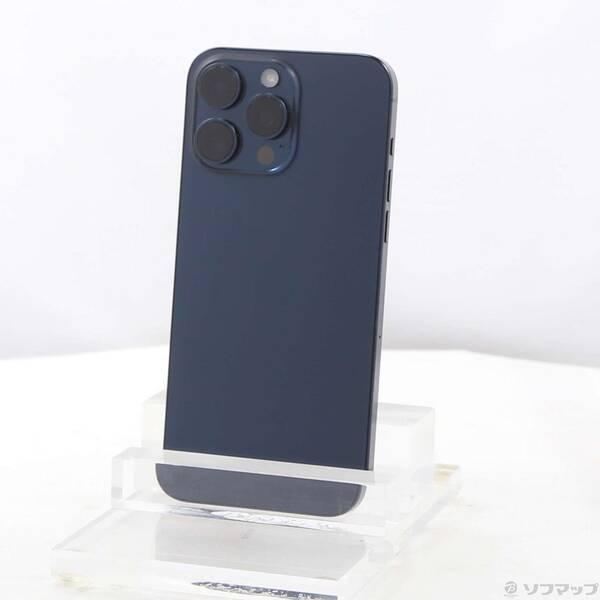 〔中古〕Apple(アップル) iPhone15 Pro Max 512GB ブルーチタニウム MU6X3J／A SIMフリー〔297-ud〕 | 