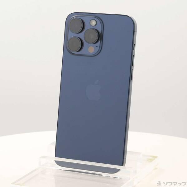 〔中古〕Apple(アップル) iPhone15 Pro Max 512GB ブルーチタニウム MU6X3J／A SIMフリー〔269-ud〕 | 