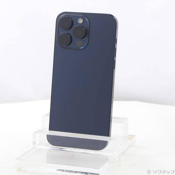 〔中古〕Apple(アップル) iPhone15 Pro Max 512GB ブルーチタニウム MU6X3J／A SIMフリー〔297-ud〕 | 