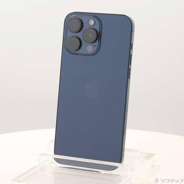 〔中古〕Apple(アップル) iPhone15 Pro Max 512GB ブルーチタニウム MU6X3J／A SIMフリー〔297-ud〕 | 