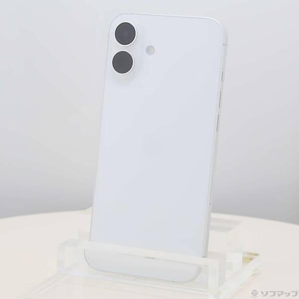 〔中古〕Apple(アップル) iPhone16 Plus 256GB ホワイト MXVH3J／A SIMフリー〔196-ud〕 | 