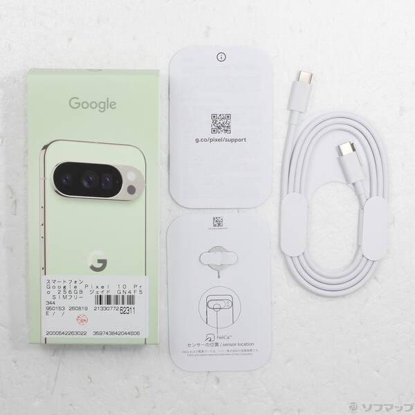 〔中古〕GOOGLE(グーグル) Google Pixel 10 Pro 256GB ジェイド GN4F5 SIMフリー〔344-ud〕 |  | 04