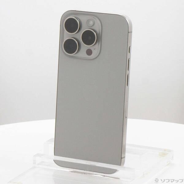 〔中古〕Apple(アップル) iPhone15 Pro 256GB ナチュラルチタニウム MTUF3J／A SIMフリー〔258-ud〕 | 