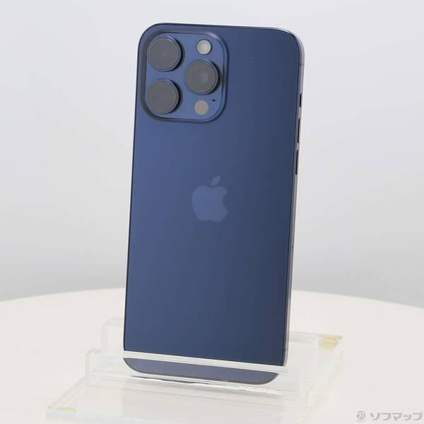 〔中古〕Apple(アップル) iPhone15 Pro Max 256GB ブルーチタニウム MU6T3J／A SIMフリー〔348-ud〕 | 