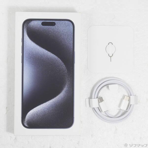 〔中古〕Apple(アップル) iPhone15 Pro Max 256GB ブルーチタニウム MU6T3J／A SIMフリー〔348-ud〕 |  | 04