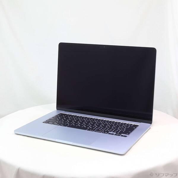 〔中古〕〔展示品〕 MacBook Air 15.3-inch Early-2026 MDVT4J／A Apple M5 10コアCPU_10コアGPU 16GB SSD1TB スカイブルー 〔26.3 Tahoe〕〔262-ud〕 | 