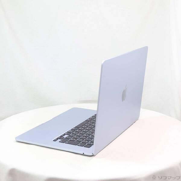 〔中古〕〔展示品〕 MacBook Air 15.3-inch Early-2026 MDVT4J／A Apple M5 10コアCPU_10コアGPU 16GB SSD1TB スカイブルー 〔26.3 Tahoe〕〔262-ud〕 |  | 01