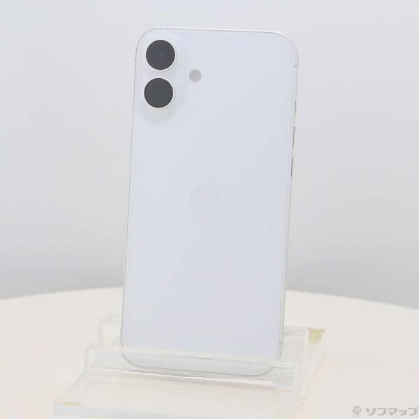 〔中古〕Apple(アップル) iPhone16 Plus 128GB ホワイト MXVC3J／A SIMフリー〔377-ud〕 | 