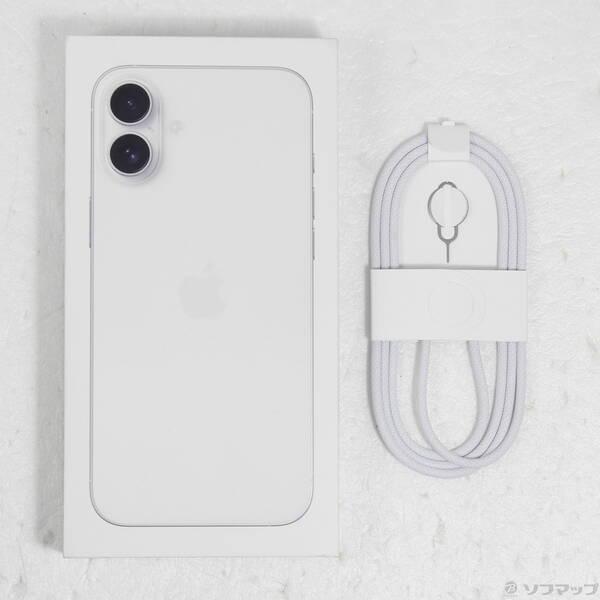 〔中古〕Apple(アップル) iPhone16 Plus 128GB ホワイト MXVC3J／A SIMフリー〔377-ud〕 |  | 04