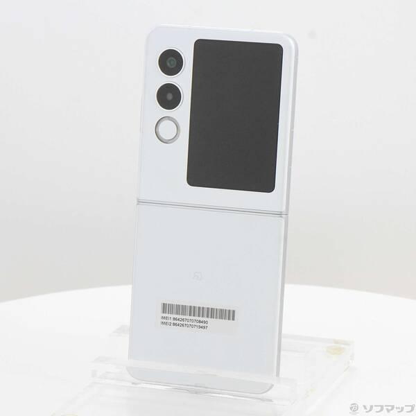 〔中古〕ZTE nubia Flip 2 128GB ホワイト A404ZT Y!mobile SIMフリー〔196-ud〕 | 