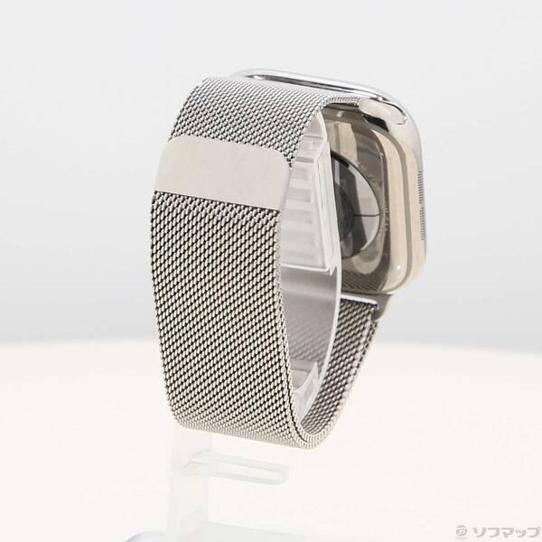 〔中古〕Apple(アップル) Apple Watch Series 10 GPS + Cellular 46mm ナチュラルチタニウムケース ナチュラルミラネーゼループ〔258-ud〕 |  | 02