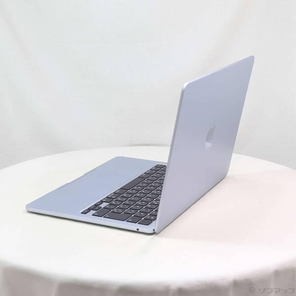 〔中古〕Apple(アップル) MacBook Air 13.6-inch Early-2026 MDHJ4J／A Apple M5 10コアCPU_10コアGPU 24GB SSD512GB スカイブルー 〔26.3 Tahoe〕〔276-ud〕 |  | 01