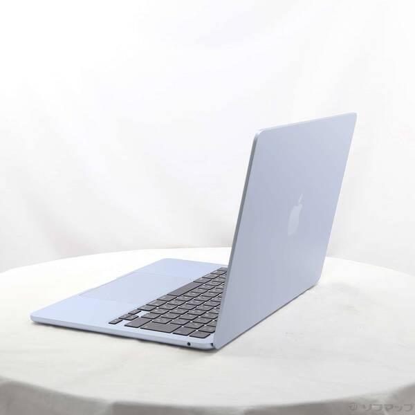 〔中古〕Apple(アップル) MacBook Air 13.6-inch Early-2026 MDHH4J／A Apple M5 10コアCPU_8コアGPU 16GB SSD512GB スカイブルー 〔26.3 Tahoe〕〔258-ud〕 |  | 01
