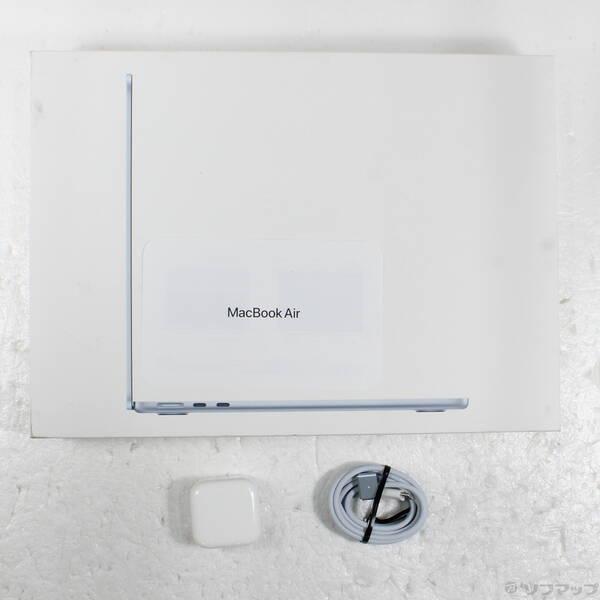 〔中古〕Apple(アップル) MacBook Air 13.6-inch Early-2026 MDHH4J／A Apple M5 10コアCPU_8コアGPU 16GB SSD512GB スカイブルー 〔26.3 Tahoe〕〔258-ud〕 |  | 04