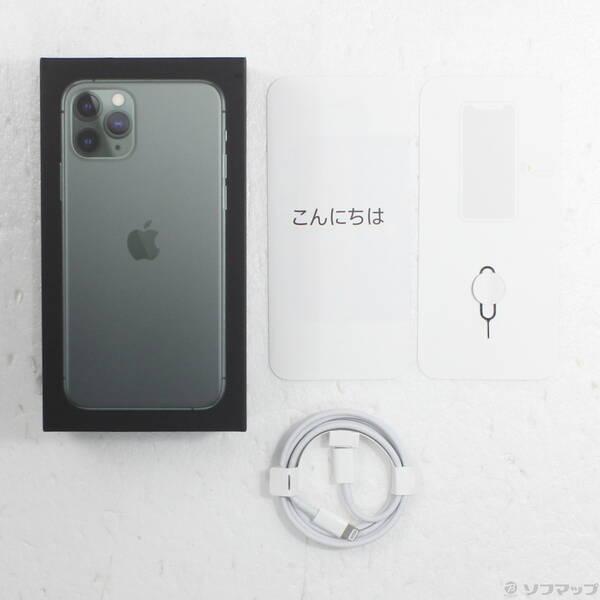 〔中古〕Apple(アップル) iPhone11 Pro 64GB ミッドナイトグリーン MWC62J／A SIMフリー〔258-ud〕 |  | 04