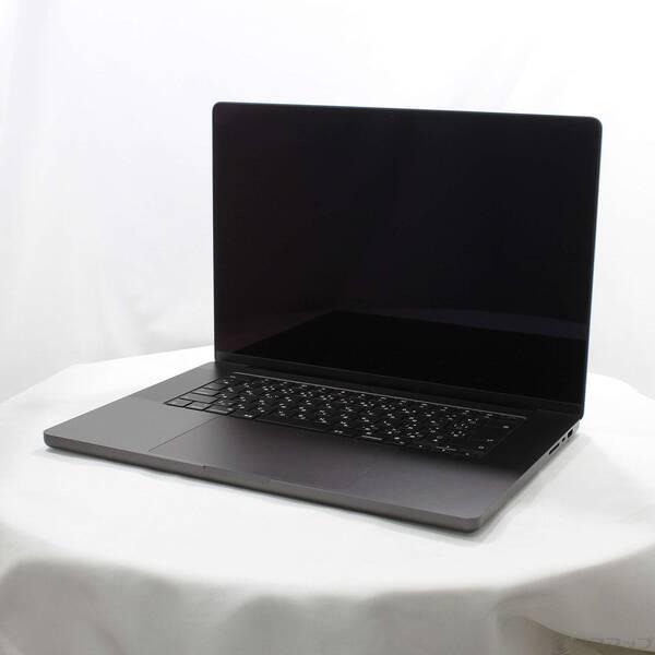 〔中古〕MacBook Pro 16-inch Late-2024 MX2Y3J／A Apple M4 Pro 14コアCPU_20コアGPU 48GB SSD512GB スペースブラック 〔26.3 Tahoe〕〔269-ud〕 | 