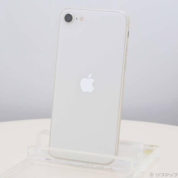 〔中古〕Apple(アップル) iPhone SE 第3世代 64GB スターライト MMYD3J／A SIMフリー〔258-ud〕 | 