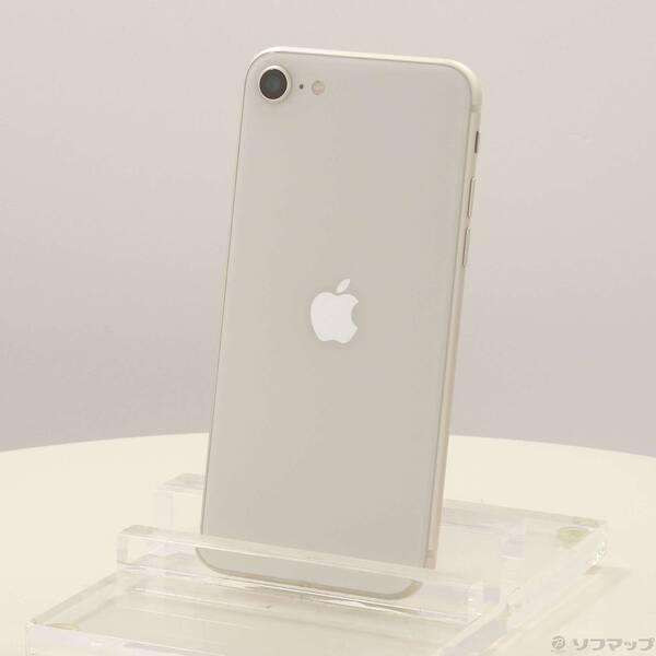 〔中古〕Apple(アップル) iPhone SE 第3世代 64GB スターライト MMYD3J／A SIMフリー〔371-ud〕 | 