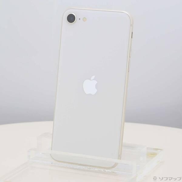 〔中古〕Apple(アップル) iPhone SE 第3世代 64GB スターライト MMYD3J／A SIMフリー〔198-ud〕 | 