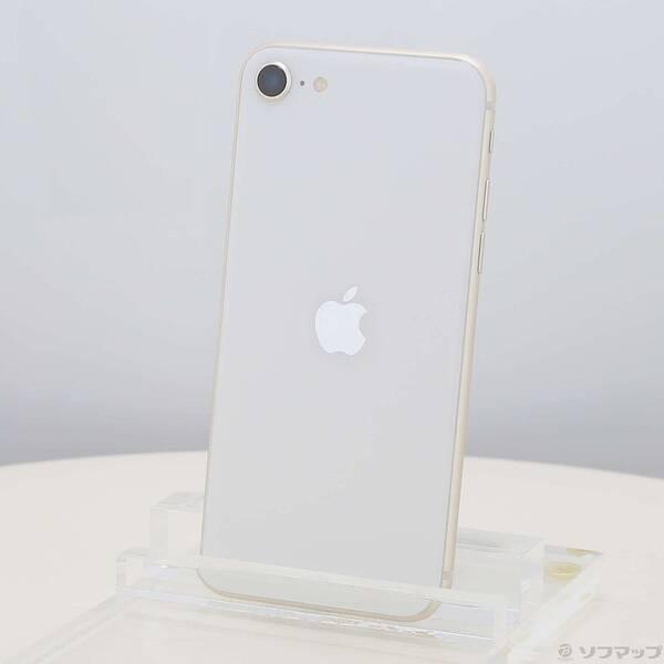 〔中古〕Apple(アップル) iPhone SE 第3世代 64GB スターライト MMYD3J／A SIMフリー〔269-ud〕 | 