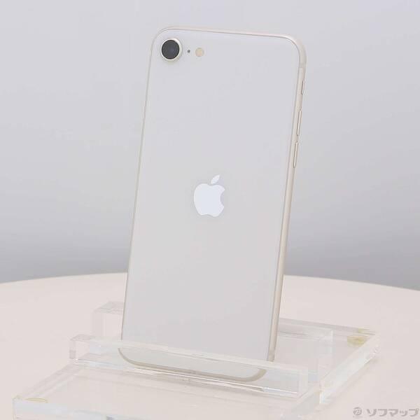〔中古〕Apple(アップル) iPhone SE 第3世代 64GB スターライト MMYD3J／A SIMフリー〔258-ud〕 | 