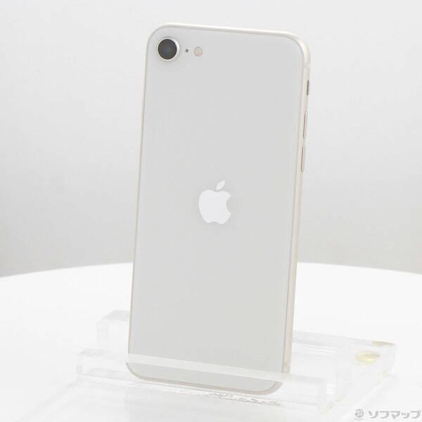 〔中古〕Apple(アップル) iPhone SE 第3世代 64GB スターライト MMYD3J／A SIMフリー〔251-ud〕 | 