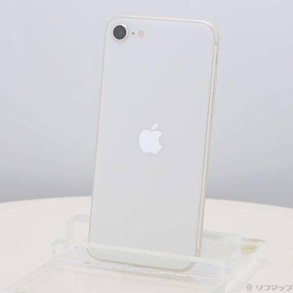 〔中古〕Apple(アップル) iPhone SE 第3世代 64GB スターライト MMYD3J／A SIMフリー〔198-ud〕 | 