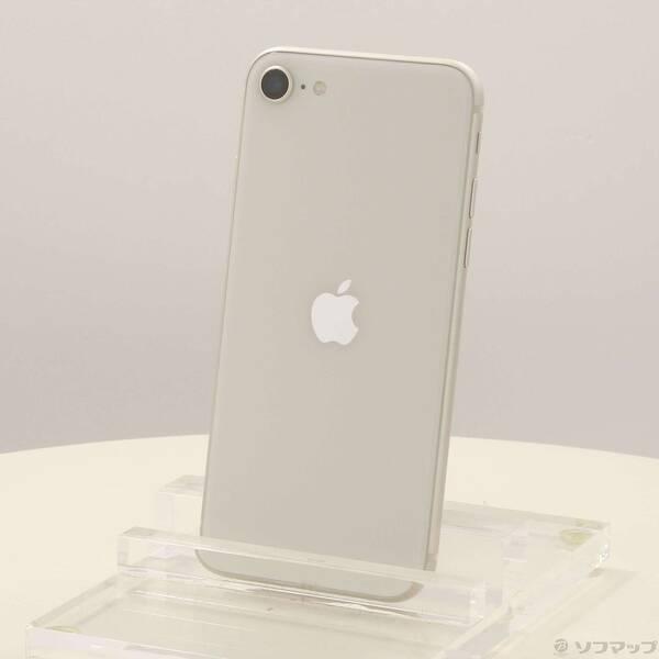 〔中古〕Apple(アップル) iPhone SE 第3世代 64GB スターライト MMYD3J／A SIMフリー〔258-ud〕 | 