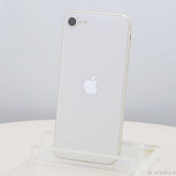 〔中古〕Apple(アップル) iPhone SE 第3世代 64GB スターライト MMYD3J／A SIMフリー〔305-ud〕 | 
