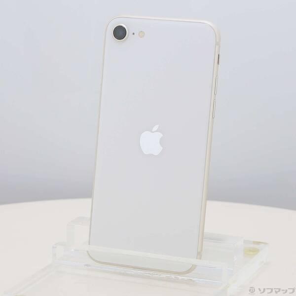 〔中古〕Apple(アップル) iPhone SE 第3世代 64GB スターライト MMYD3J／A SIMフリー〔305-ud〕 | 