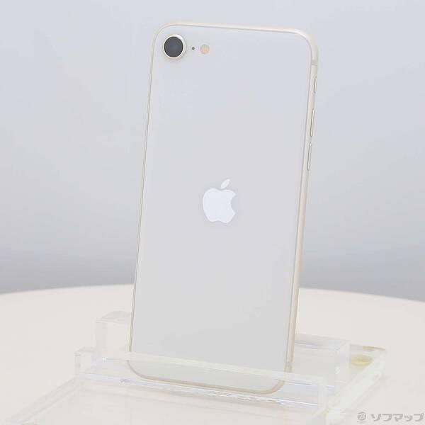 〔中古〕Apple(アップル) iPhone SE 第3世代 64GB スターライト MMYD3J／A SIMフリー〔371-ud〕 | 