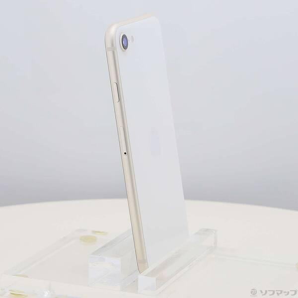 〔中古〕Apple(アップル) iPhone SE 第3世代 64GB スターライト MMYD3J／A SIMフリー〔371-ud〕 |  | 03