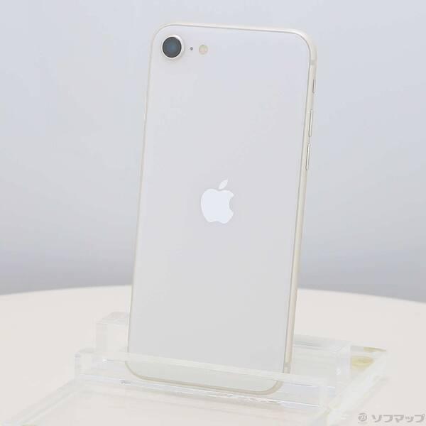 〔中古〕Apple(アップル) iPhone SE 第3世代 64GB スターライト MMYD3J／A SIMフリー〔348-ud〕 | 