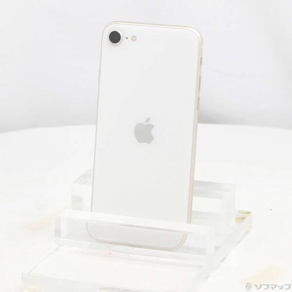 〔中古〕Apple(アップル) iPhone SE 第3世代 64GB スターライト MMYD3J／A SIMフリー〔305-ud〕 | 
