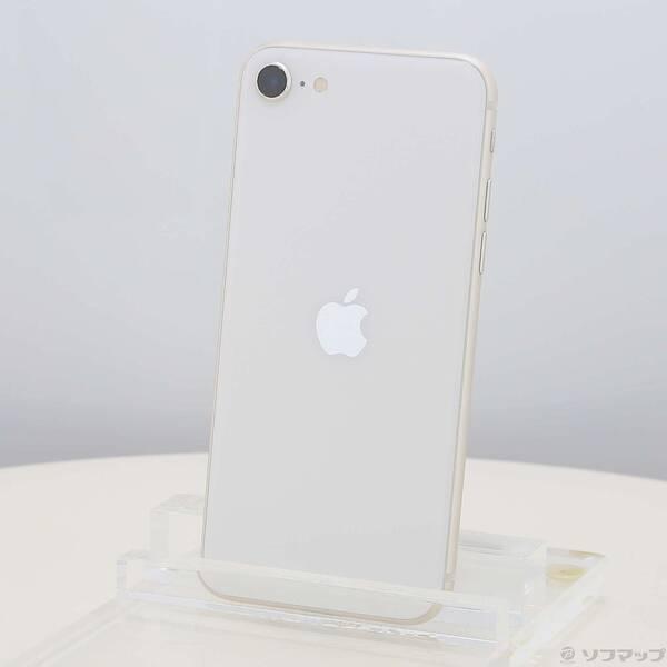 〔中古〕Apple(アップル) iPhone SE 第3世代 64GB スターライト MMYD3J／A SIMフリー〔348-ud〕 | 