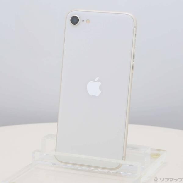 〔中古〕Apple(アップル) iPhone SE 第3世代 64GB スターライト MMYD3J／A SIMフリー〔196-ud〕 | 