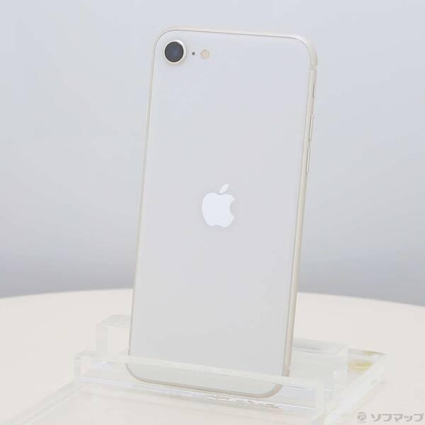 〔中古〕Apple(アップル) iPhone SE 第3世代 64GB スターライト MMYD3J／A SIMフリー〔368-ud〕 | 