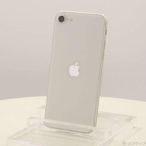 〔中古〕Apple(アップル) iPhone SE 第3世代 64GB スターライト MMYD3J／A SIMフリー〔377-ud〕 | 