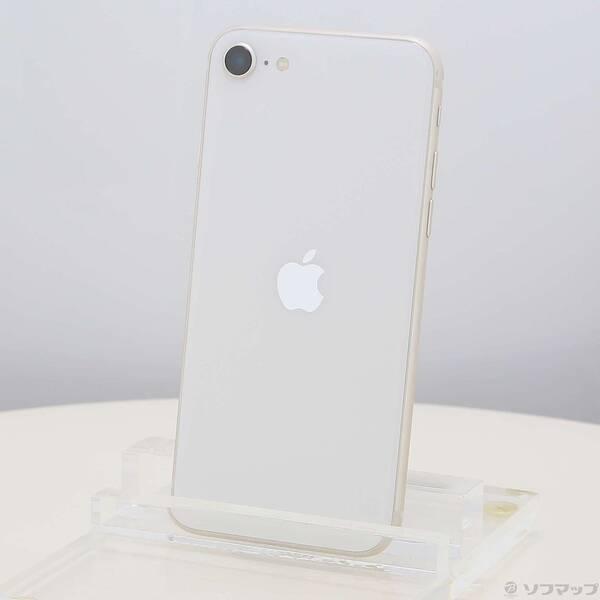 〔中古〕Apple(アップル) iPhone SE 第3世代 64GB スターライト MMYD3J／A SIMフリー〔262-ud〕 | 