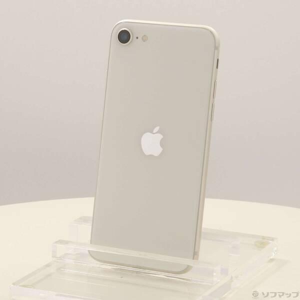 〔中古〕Apple(アップル) iPhone SE 第3世代 64GB スターライト MMYD3J／A SIMフリー〔196-ud〕 | 