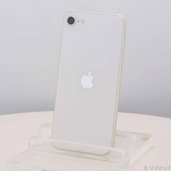 〔中古〕Apple(アップル) iPhone SE 第3世代 64GB スターライト MMYD3J／A SIMフリー〔295-ud〕 | 
