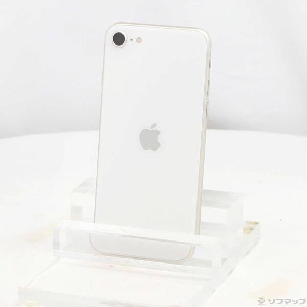 〔中古〕Apple(アップル) iPhone SE 第3世代 64GB スターライト MMYD3J／A SIMフリー〔377-ud〕 | 