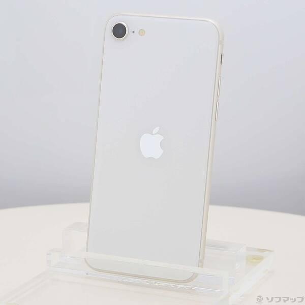 〔中古〕Apple(アップル) iPhone SE 第3世代 64GB スターライト MMYD3J／A SIMフリー〔262-ud〕 | 