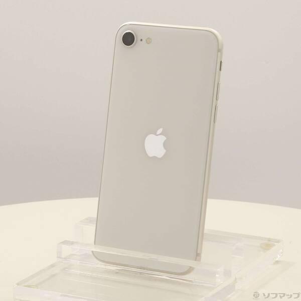 〔中古〕Apple(アップル) iPhone SE 第3世代 64GB スターライト MMYD3J／A SIMフリー〔295-ud〕 | 
