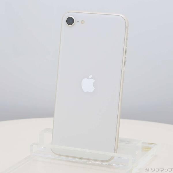 〔中古〕Apple(アップル) iPhone SE 第3世代 64GB スターライト MMYD3J／A SIMフリー〔251-ud〕 | 