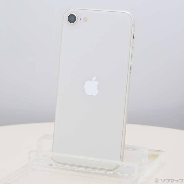 〔中古〕Apple(アップル) iPhone SE 第3世代 64GB スターライト MMYD3J／A SIMフリー〔262-ud〕 | 