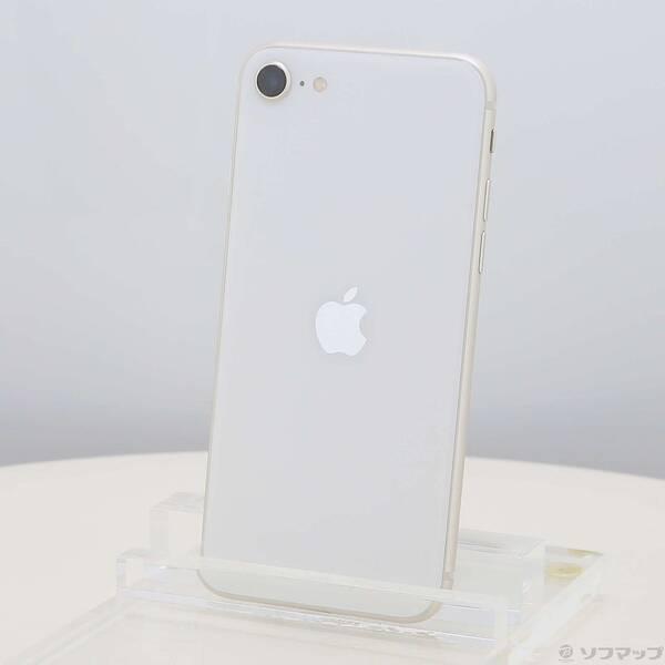 〔中古〕Apple(アップル) iPhone SE 第3世代 64GB スターライト MMYD3J／A SIMフリー〔196-ud〕 | 