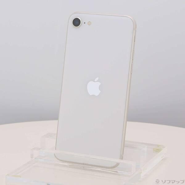 〔中古〕Apple(アップル) iPhone SE 第3世代 64GB スターライト MMYD3J／A SIMフリー〔371-ud〕 | 