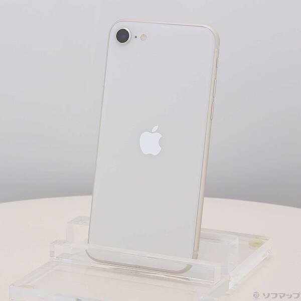 〔中古〕Apple(アップル) iPhone SE 第3世代 64GB スターライト MMYD3J／A SIMフリー〔258-ud〕 | 