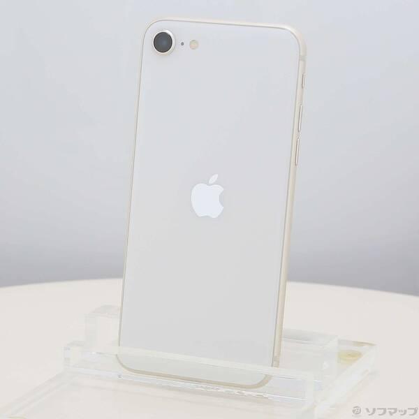 〔中古〕Apple(アップル) iPhone SE 第3世代 64GB スターライト MMYD3J／A SIMフリー〔377-ud〕 | 